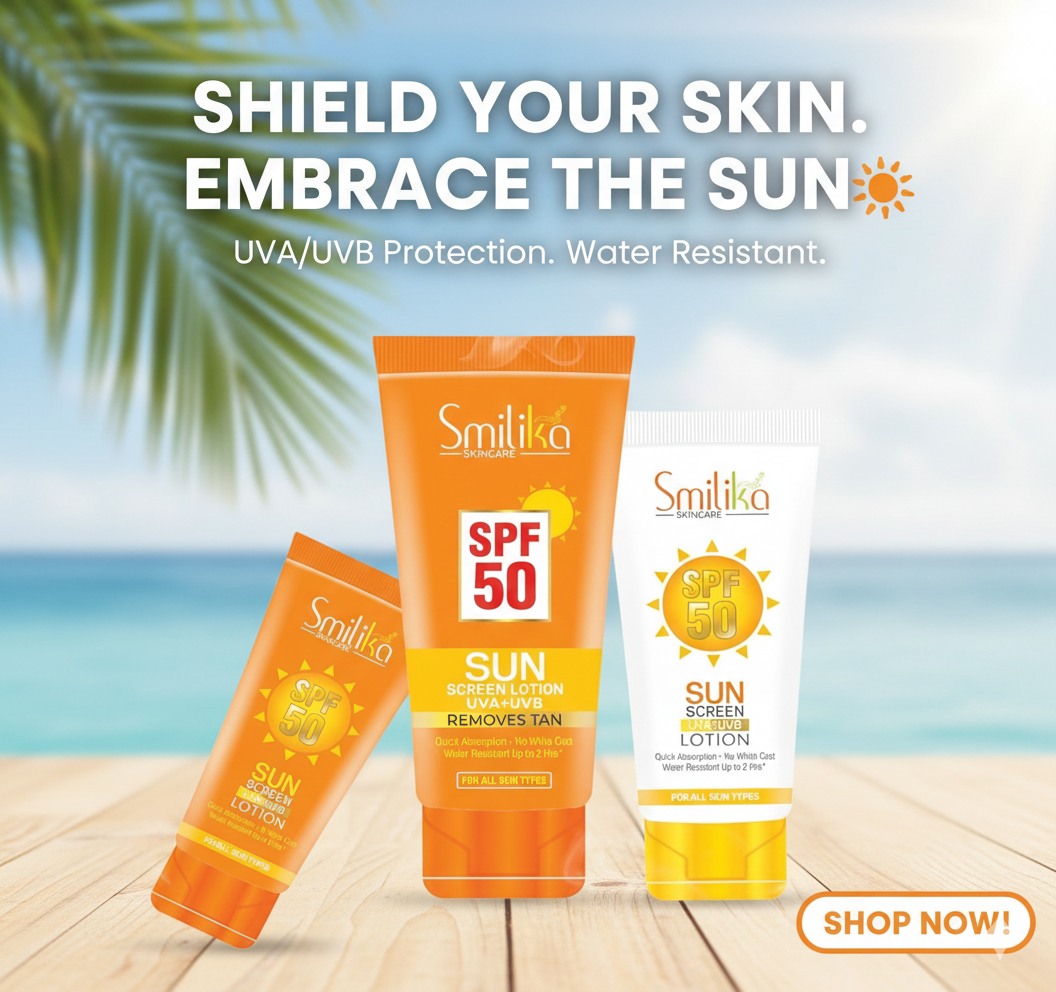 SMILIKA Sunscreen - SPF 50 SUNSCREEN SPF(50)WITH UVA +UVB (100 ml)