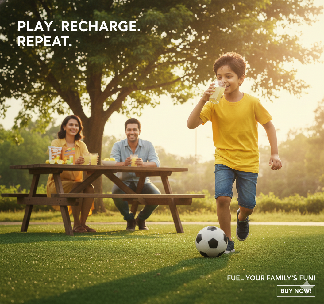 Namo Namah Instant Energy Drink | Vitamin C & Electrolytes Powered | Tangy Lemon Flavor | Quick Energy & Hydration Boost | By Amparo Health Care