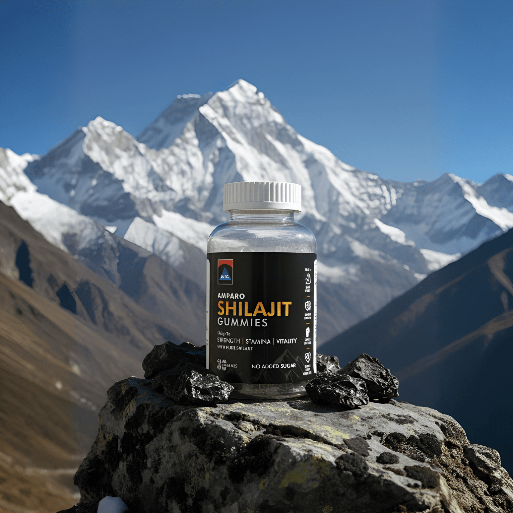 Amparo Shilajit Gummies – शुद्ध शिलाजीत से बने स्वादिष्ट गमीज़, ताकत और ऊर्जा का प्राकृतिक स्त्रोत - Amparo Store
