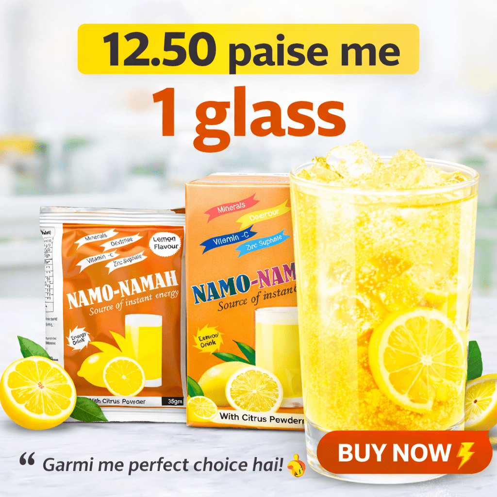 Namo Namah Instant Energy Drink | Vitamin C & Electrolytes Powered |