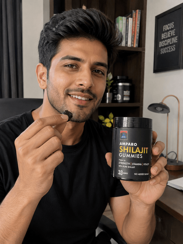 New Amparo Shilajit Gummies 250mg – Natural Energy & Stamina Support - Amparo Store