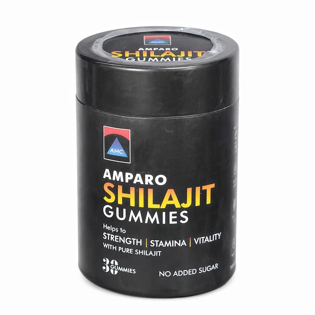 Amparo Shilajit Gummies 250mg for Energy and Stamina