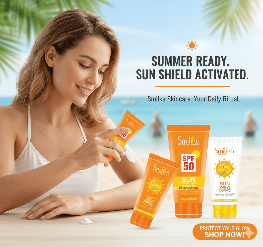 PA+++ Sunscreen Lotion for Daily Sun Protection
